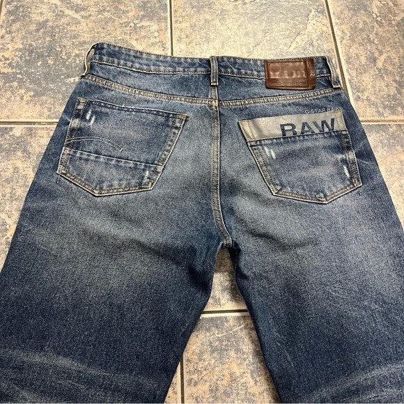 G-Star Raw 90s / Y2K Vintage Denim Pants Jeans Made in USA Size 34/32 - Picture 9 of 16